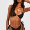 BOOHOO Essentials Tie Side Bikini Brief