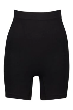BOOHOO High Waist Control Short -Sea Vibe Together female black high waist control short 2