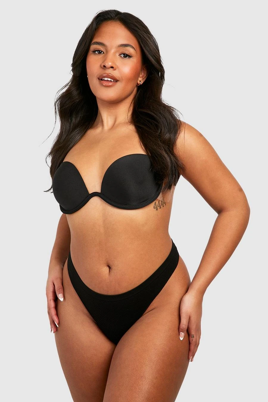 BOOHOO Plus Backless Stick On Bra 1 BOOHOO Plus Backless Stick On Bra