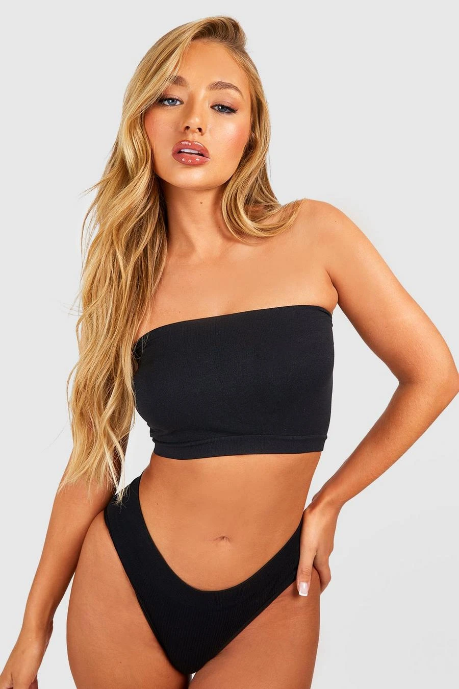 BOOHOO Seamless Bandeau Bralette 1 BOOHOO Seamless Bandeau Bralette