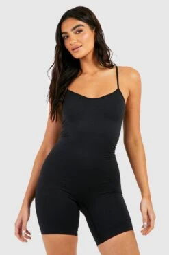 BOOHOO Seamless Control Shaping Leotard