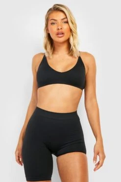 BOOHOO Seamless Half Leg Control Shaping Short