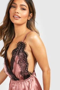 BOOHOO Triple Back Strap Lace Teddy 6 BOOHOO Triple Back Strap Lace Teddy -Sea Vibe Together female mink triple back strap lace teddy 2