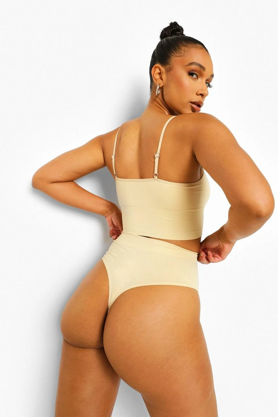 BOOHOO Second Skin Brushed Control Thong 2 BOOHOO Second Skin Brushed Control Thong - Image 2