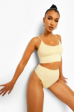 BOOHOO Second Skin Brushed Control Thong 7 BOOHOO Second Skin Brushed Control Thong -Sea Vibe Together female nude second skin brushed control thong 3