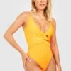 BOOHOO Tummy Control O-ring Wrap Swimsuit