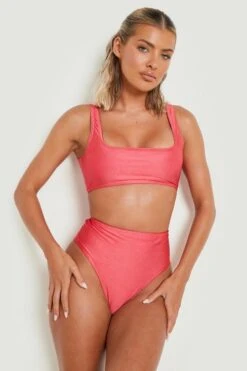 BOOHOO Mix & Match High Waisted Bikini Brief