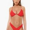 BOOHOO Essentials Fuller Bust Recycled Bikini Top