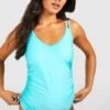 BOOHOO Maternity Strappy Swimsuit