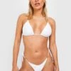 BOOHOO Rope Gold Detail Tie Side Bikini Brief