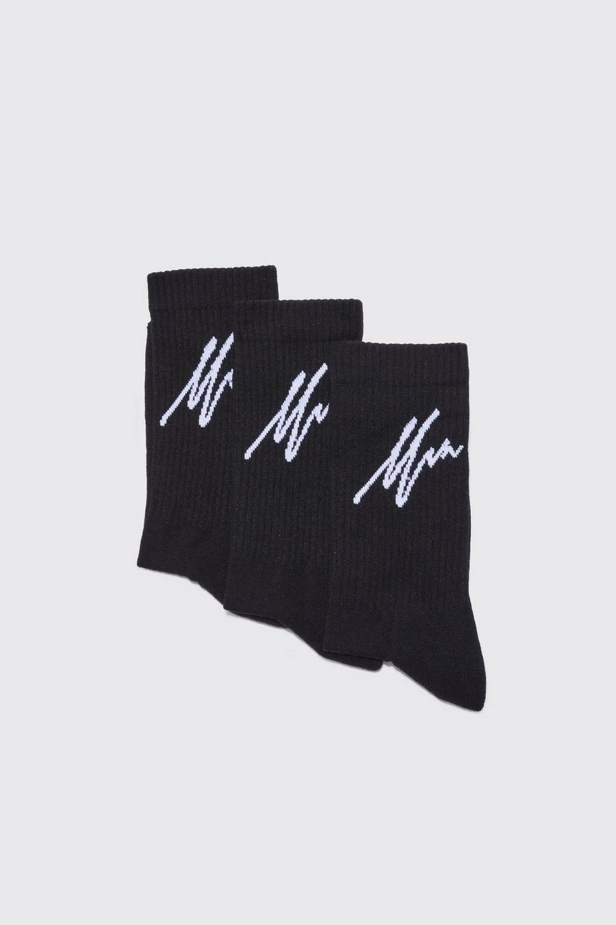 3 Pack Man Signature Sports Socks 3 3 Pack Man Signature Sports Socks - Image 3