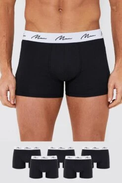 5 Pack Man Signature Trunks