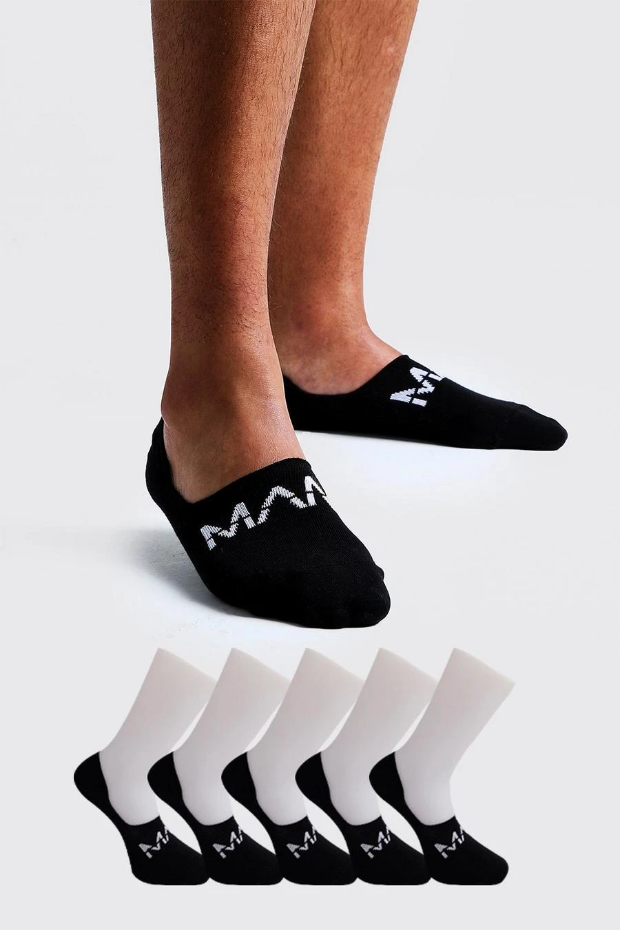 MAN Dash 5 Pack Invisible Socks 1 MAN Dash 5 Pack Invisible Socks
