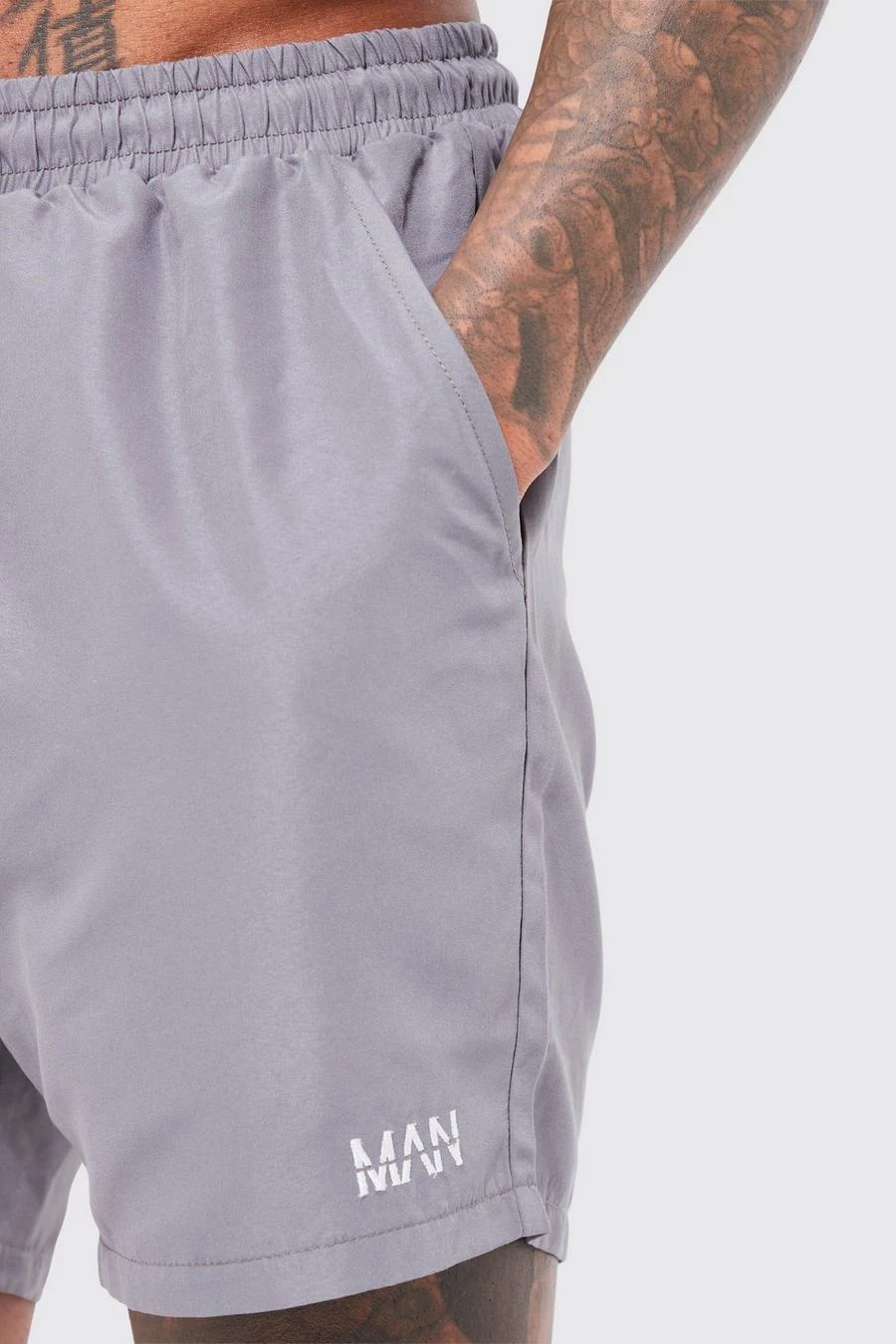 Original Man Mid Length Swim Shorts 4 Original Man Mid Length Swim Shorts - Image 4