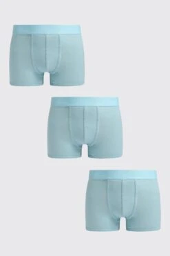 3 Pack MAN Signature Trunks 6 3 Pack MAN Signature Trunks -Sea Vibe Together male light20blue 3 pack man signature trunks 2