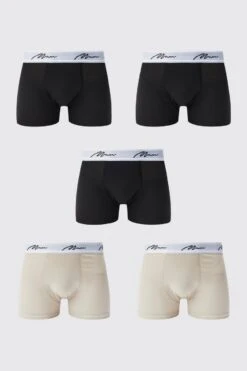 5 Pack Man Signature Mixed Trunk