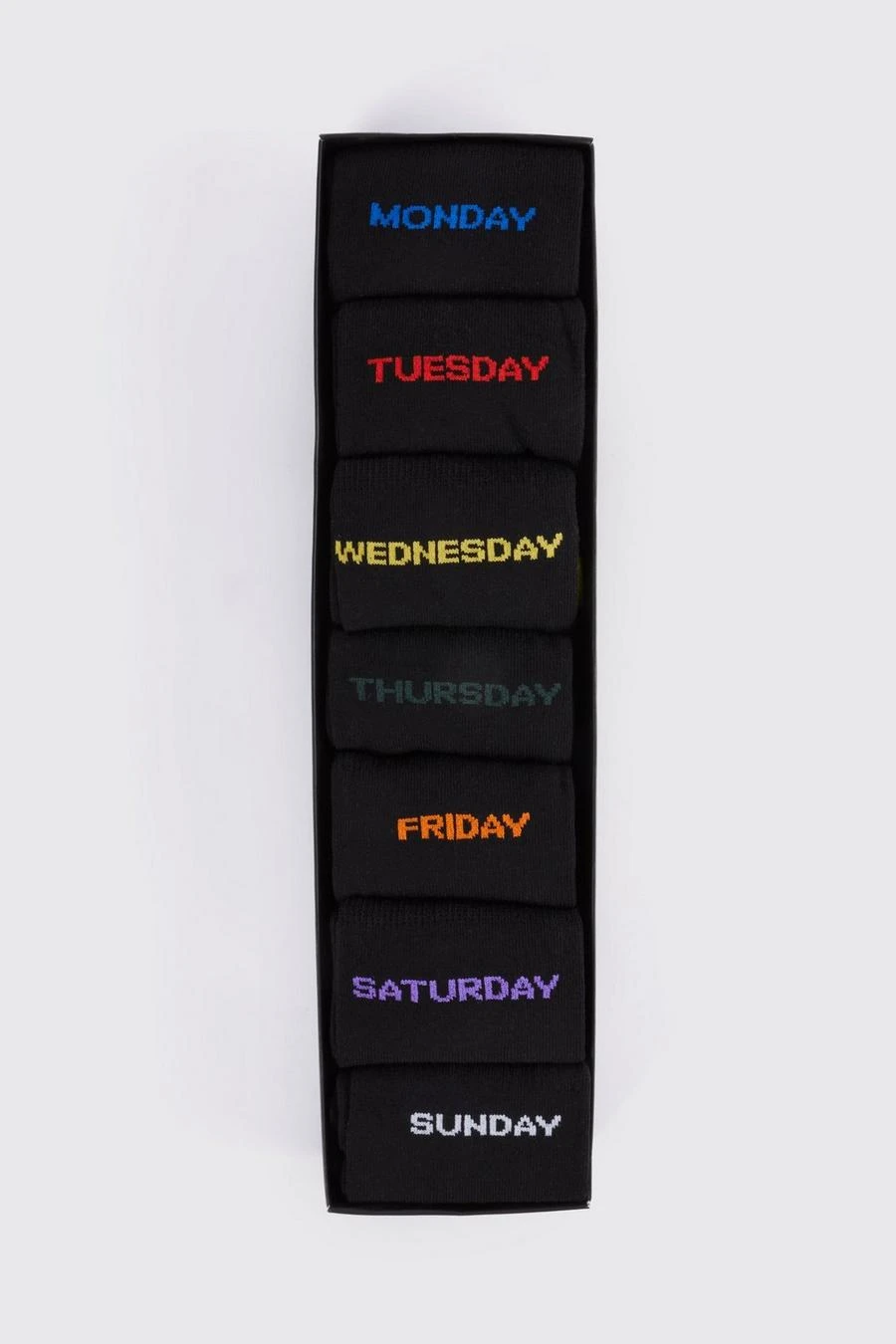 7 Pack Boxed Days Of The Week Socks 2 7 Pack Boxed Days Of The Week Socks - Image 2