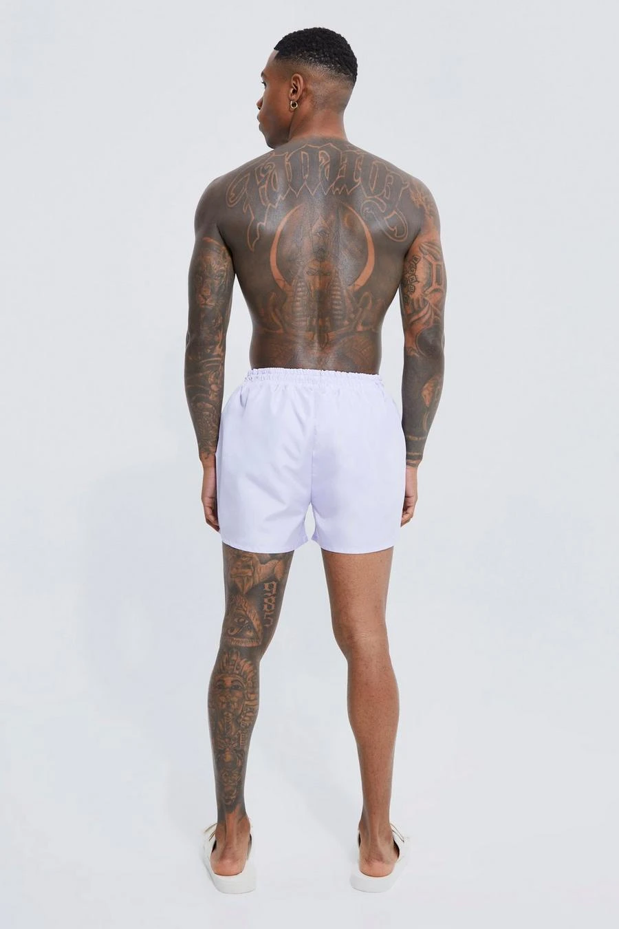 Short 2 Pack Plain Swim Shorts 2 Short 2 Pack Plain Swim Shorts - Image 2