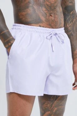 Short 2 Pack Plain Swim Shorts 7 Short 2 Pack Plain Swim Shorts -Sea Vibe Together male multi short 2 pack plain swim shorts 3