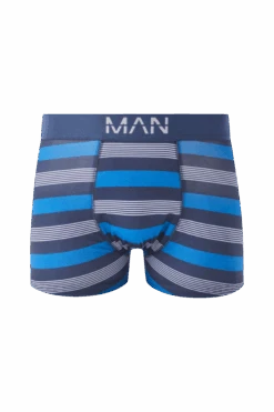 3 Pack Stripe Boxers 6 3 Pack Stripe Boxers -Sea Vibe Together male navy 3 pack stripe boxers 1