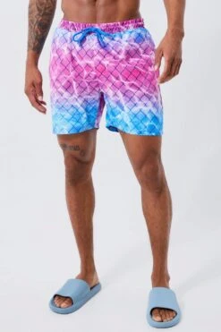 Reflective Mid Length Swim