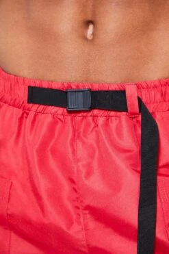 Cargo Flame Mid Swim Short 7 Cargo Flame Mid Swim Short -Sea Vibe Together male red cargo flame mid swim short 3